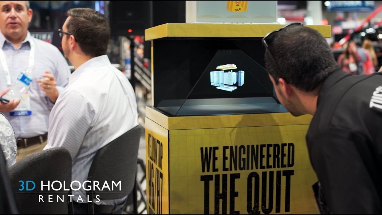 3D Hologram Rental Event Display - Las Vegas